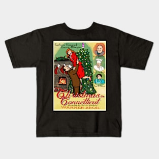 Christmas in Connecticut Kids T-Shirt